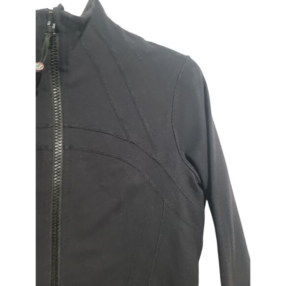 Lululemon Define Jacket Sz 10 Black Classic Zip - Picture 10 of 11
